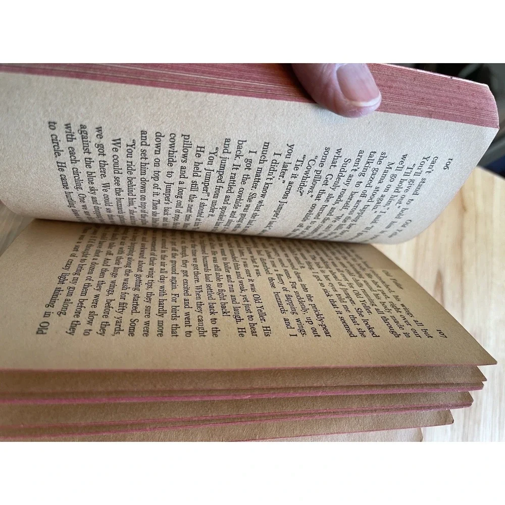 Old Yeller Fred Gipson 1962 Pocket Books 9th‎ Printing Paperback